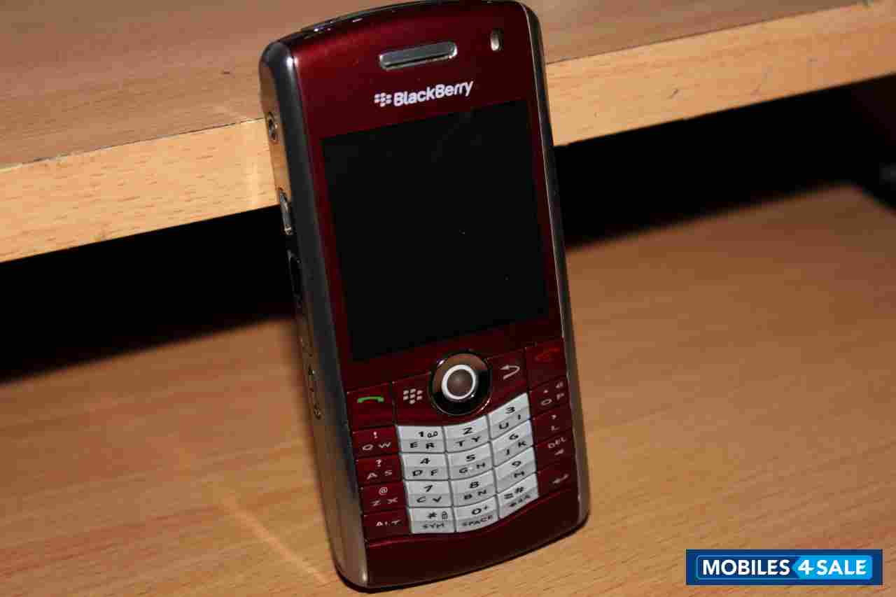 Vibrant Red BlackBerry Pearl 8110