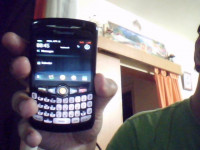 Black BlackBerry Curve 8310