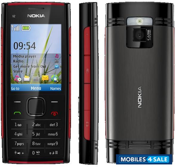 Black Red Nokia X2