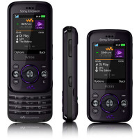 Black Sony Ericsson W395