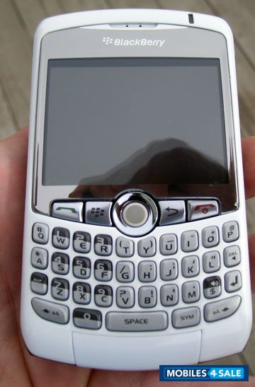 White BlackBerry Curve 8310