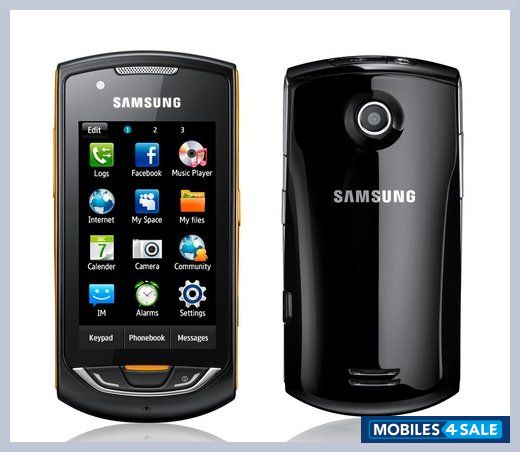 Black Orange Samsung Monte