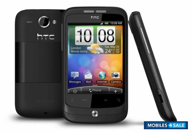 Black HTC Wildfire