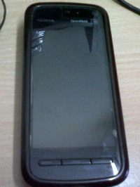 Black Nokia XpressMusic 5800