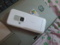 Metallic White Nokia 6120 classic