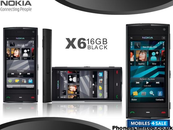 Black Nokia X6