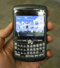 Grey BlackBerry Curve 8310