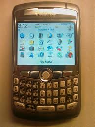 Grey BlackBerry Curve 8310