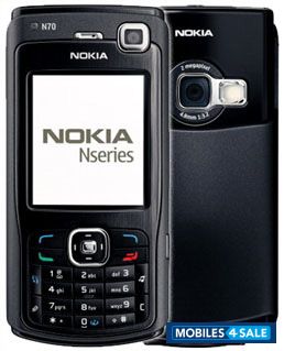 Black Nokia N70 Music Edition