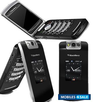 Black BlackBerry Pearl Flip 8200