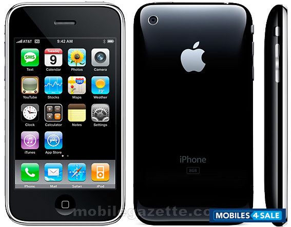 Black Apple iPhone 3GS