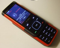 Red Nokia XpressMusic 5610