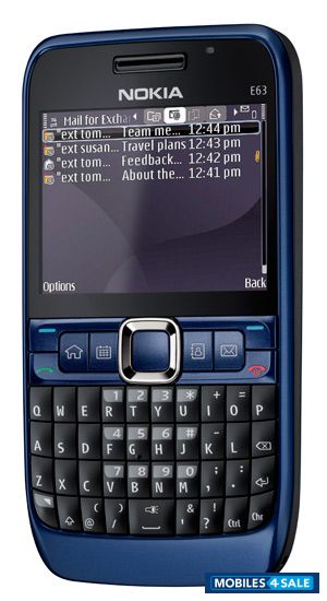 Blue Nokia E63