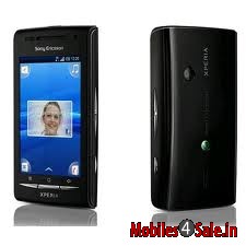 Black Sony Ericsson Xperia X8