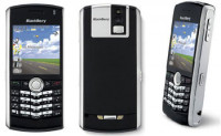 Black And Steel BlackBerry Pearl 8100