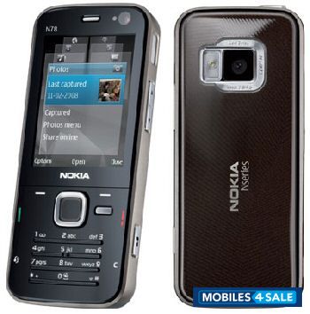 Brown Nokia N78