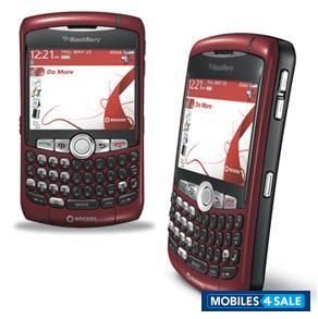 Cherry Red BlackBerry Curve 8310