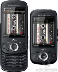 Black Sony Ericsson  zylo (w20)