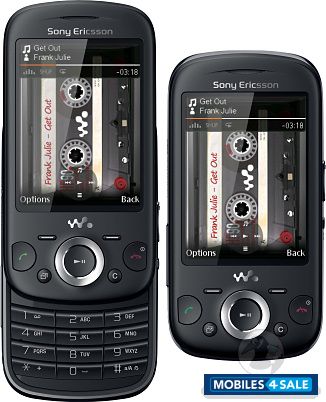 Black Sony Ericsson  zylo (w20)