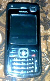 Black Nokia N70 Music Edition