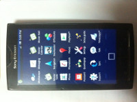 Black Sony Ericsson Xperia X10