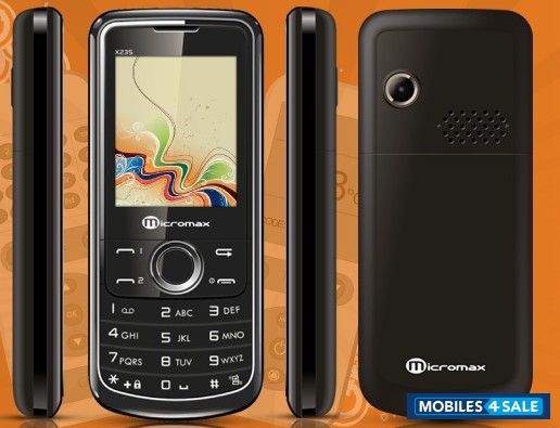 Black Micromax  X235