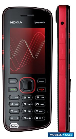 Red Nokia XpressMusic 5220