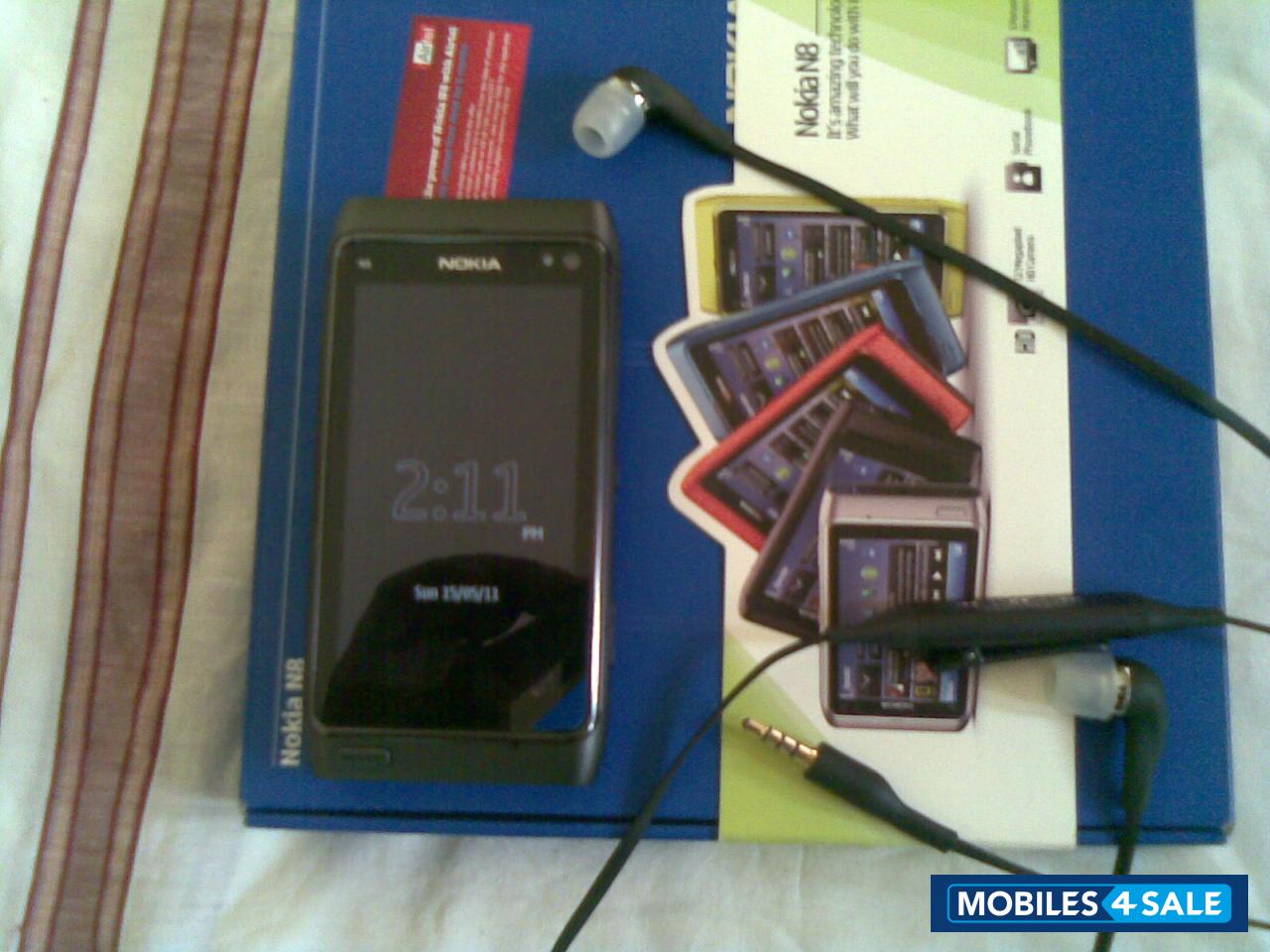 Dark Grey Nokia N-series n8 2011 march