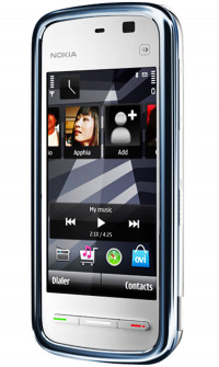 White Nokia XpressMusic 5235