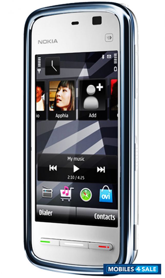 White Nokia XpressMusic 5235