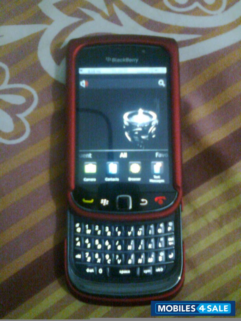 Black BlackBerry  torch