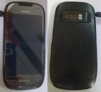 Brown Nokia C-series C7