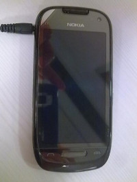 Brown Nokia C-series C7