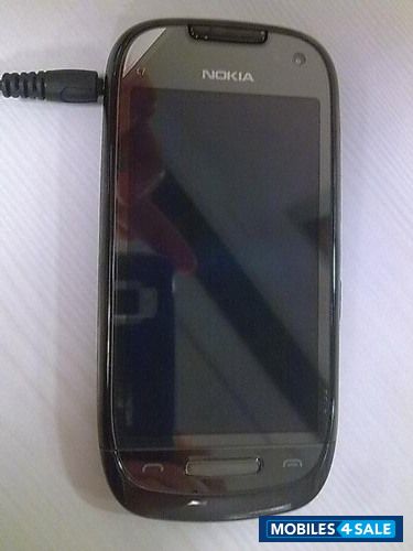 Brown Nokia C-series C7