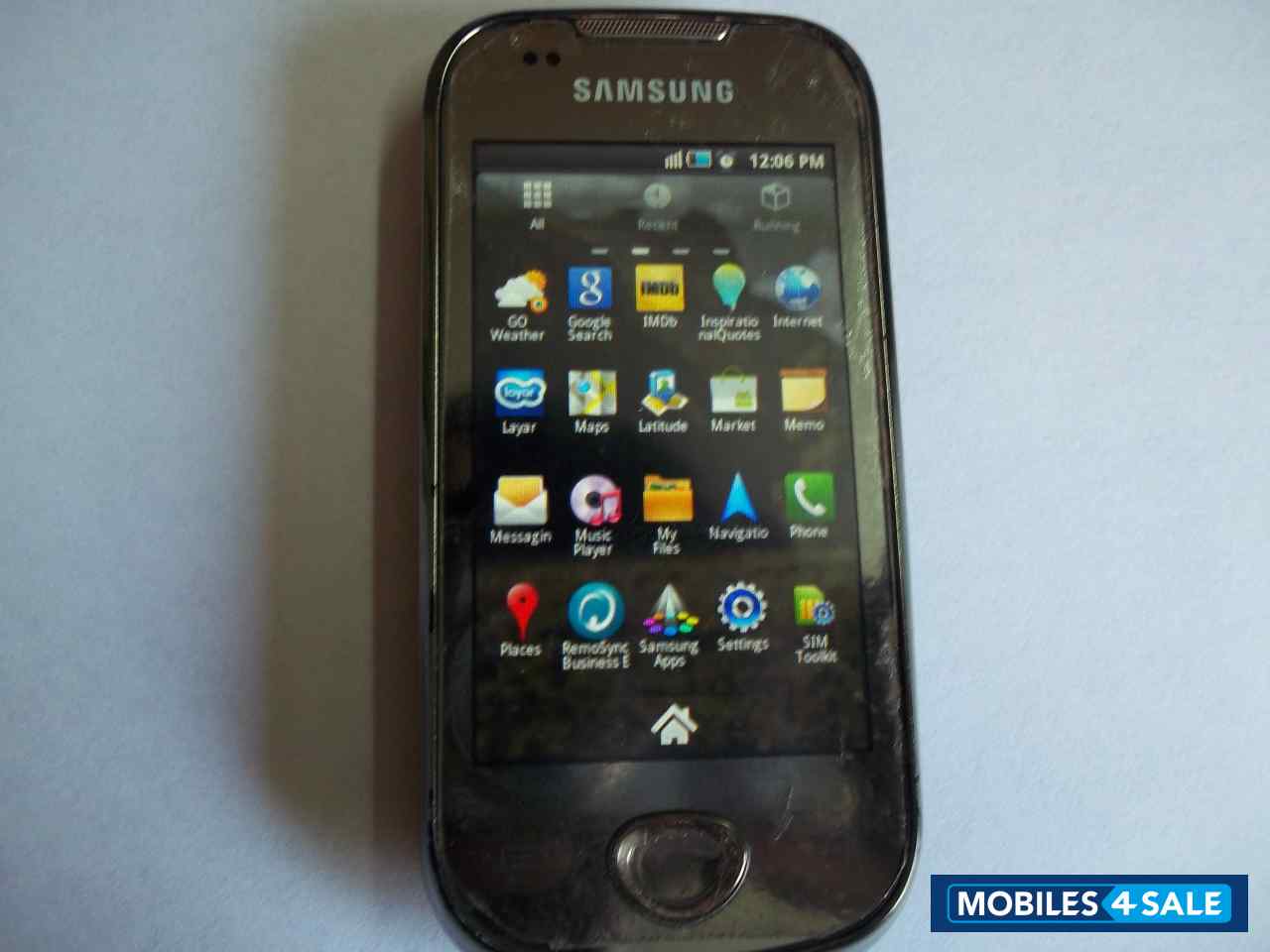 Black Samsung Galaxy 3