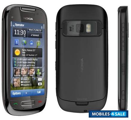 Black Nokia C-series C7-00