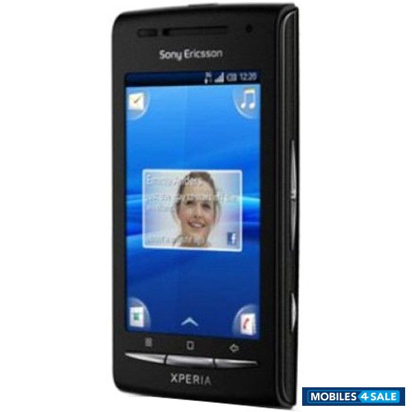 Black Sony Ericsson Xperia X8