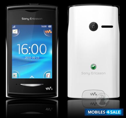 Black And White Sony Ericsson  w150i yendo