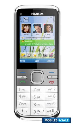 White Nokia C5