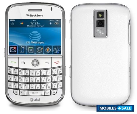 White BlackBerry Bold