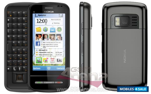 Black Nokia C6