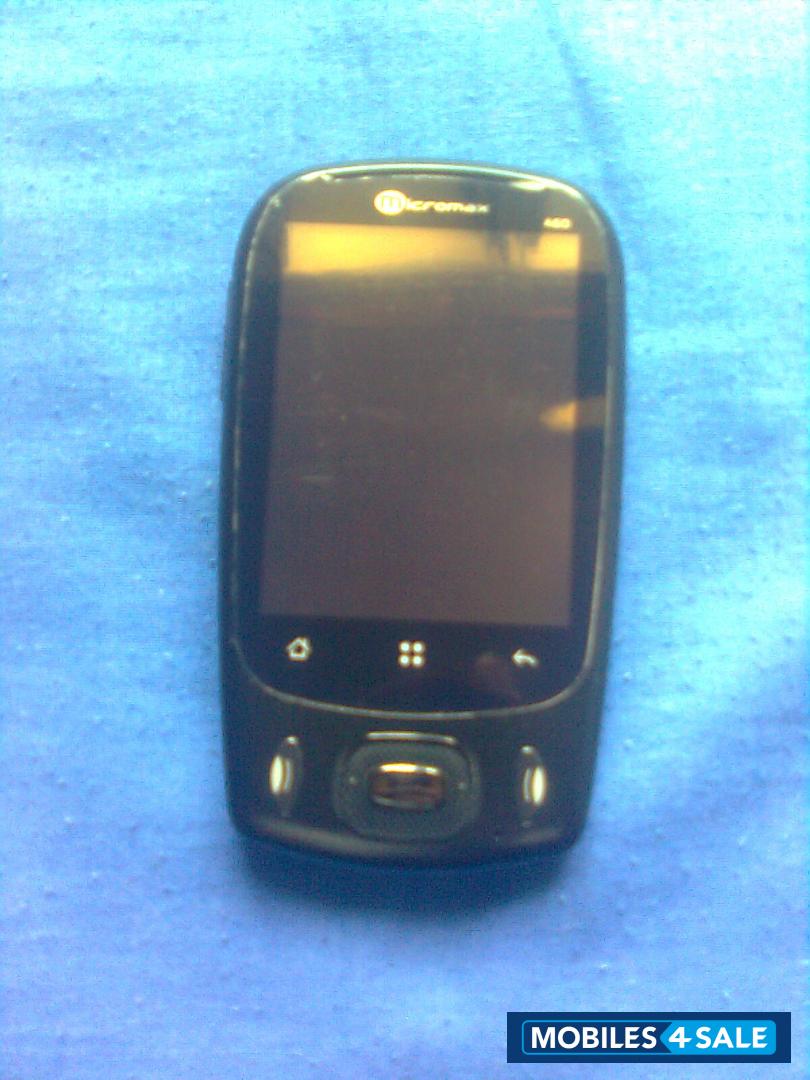 Black Micromax  a60