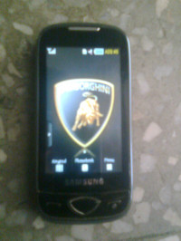 Black Samsung  GT S-5560