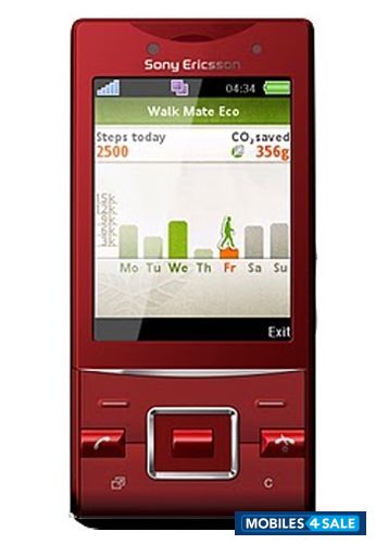 Red Sony Ericsson J-series J20i