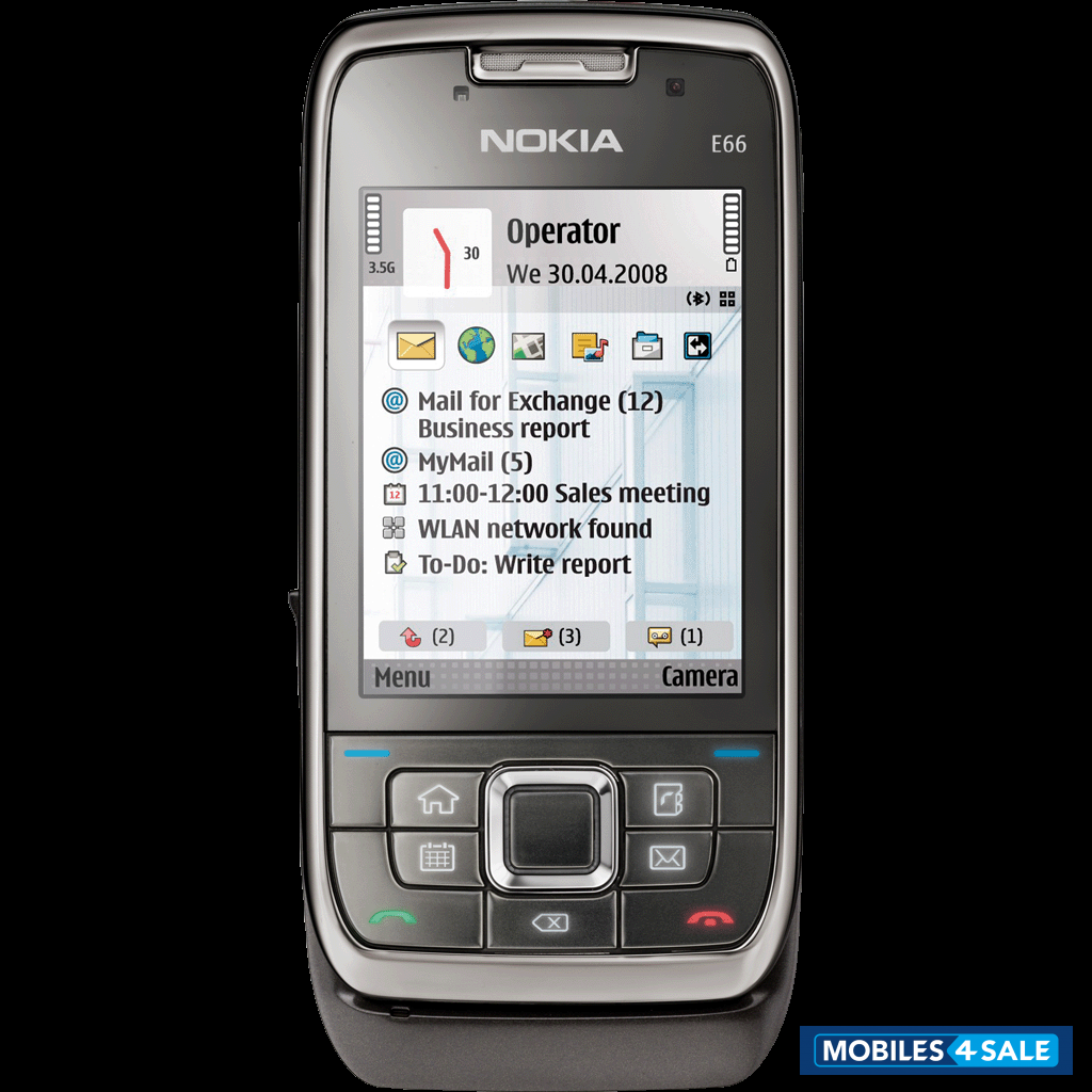 Silver Nokia E66