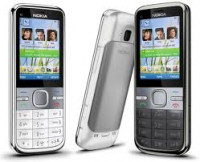 Whitte Nokia C5