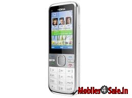 Whitte Nokia C5