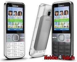 Whitte Nokia C5