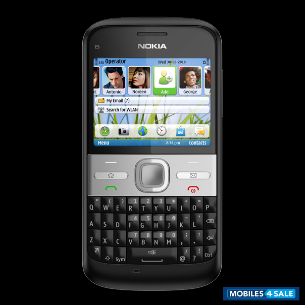 Black & Matel Nokia E50