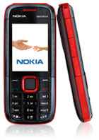 Red And Black Nokia XpressMusic 5130